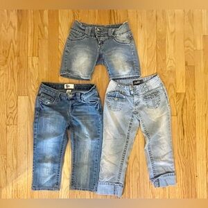 Girls Size 0-4 Capris & Shorts Lot